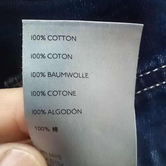 Free People We The Free Button Fly Flare Jeans 32 x 32 Night Sky Blue Trouser - Picture 16 of 16